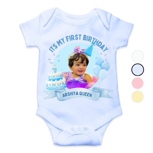 Customize Birthday Baby Picture Rompers | For Your Loved Ones