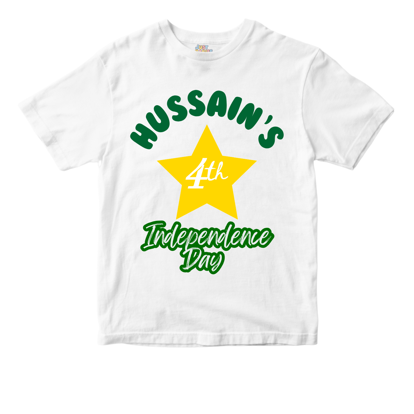 1st Independence Day Yellow Star | Azadi Shirt