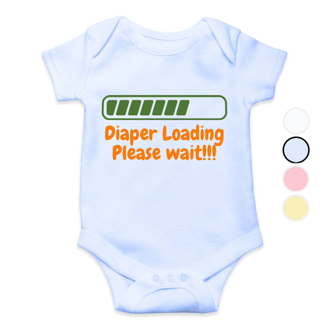 Diaper is loading | Adorable Rompers for Your Little Star