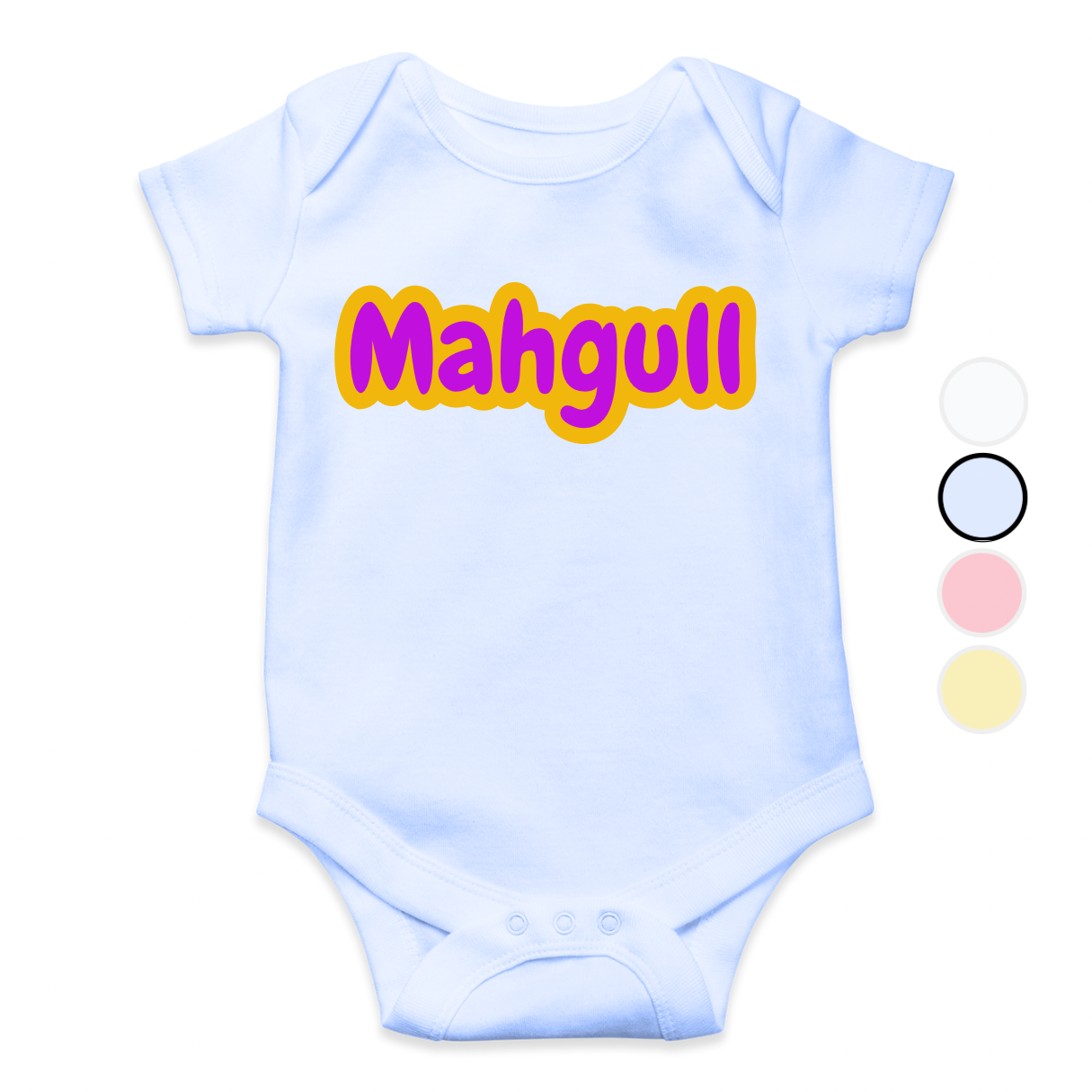 Custom Baby Name Romper| Size 0-12 Months