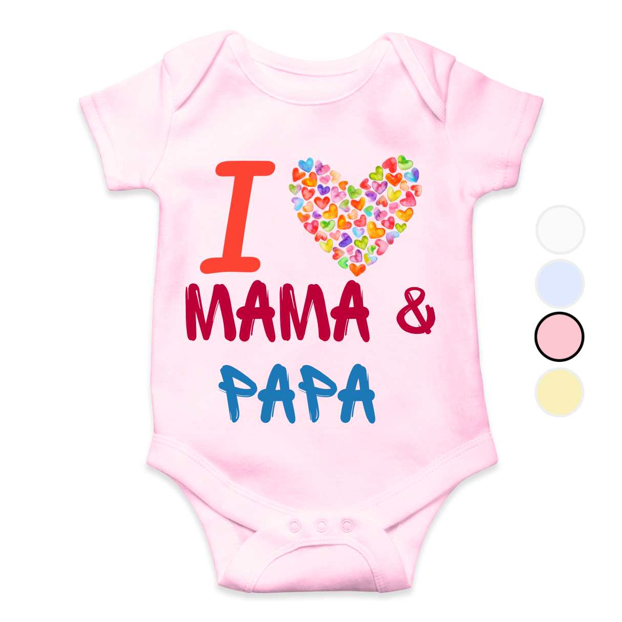 I love Mama and Papa Romper| Adorable Rompers for Your Little Star