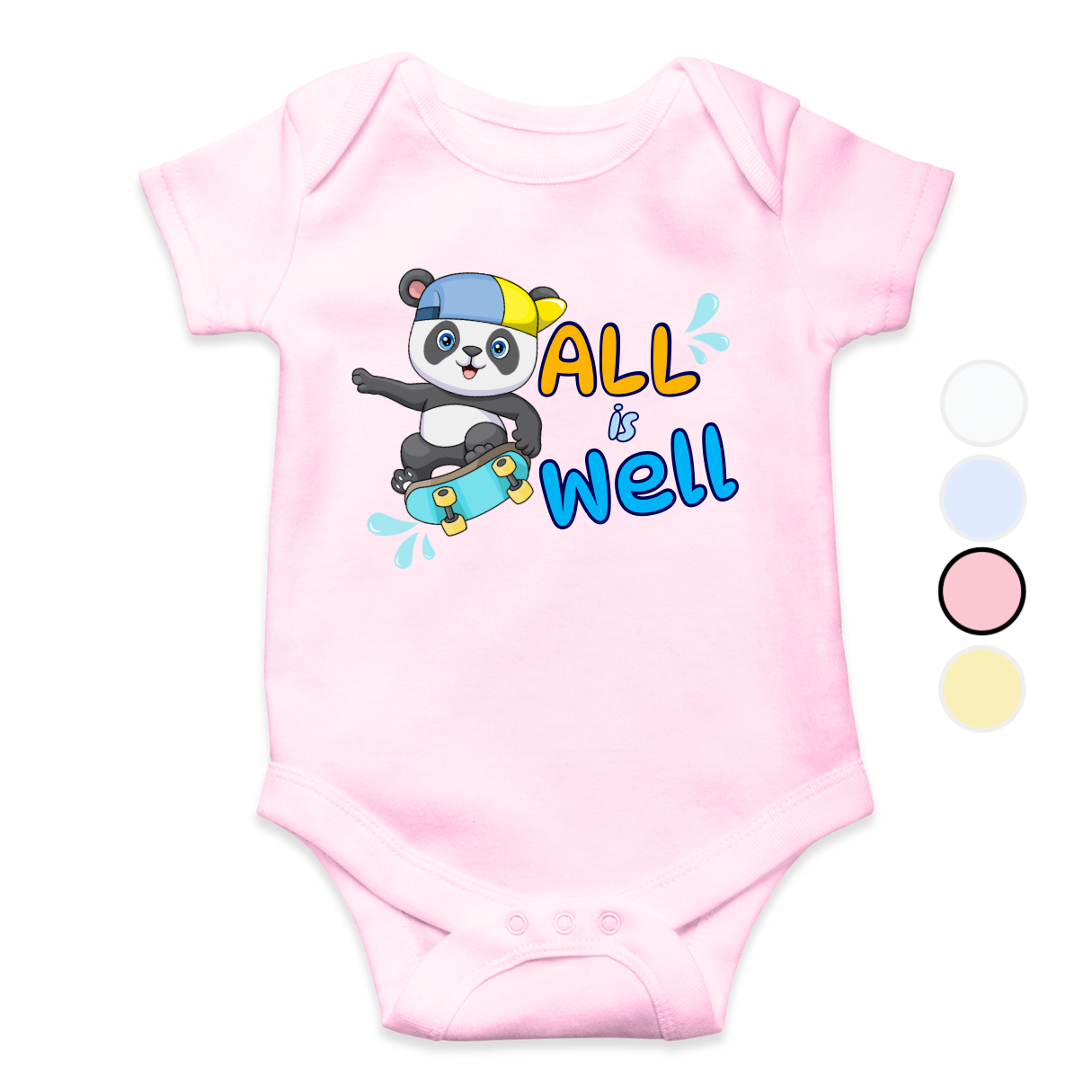 All is Well Teddy Romper