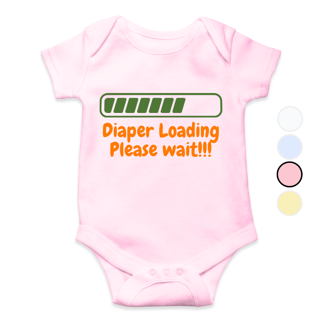 Diaper is loading | Adorable Rompers for Your Little Star