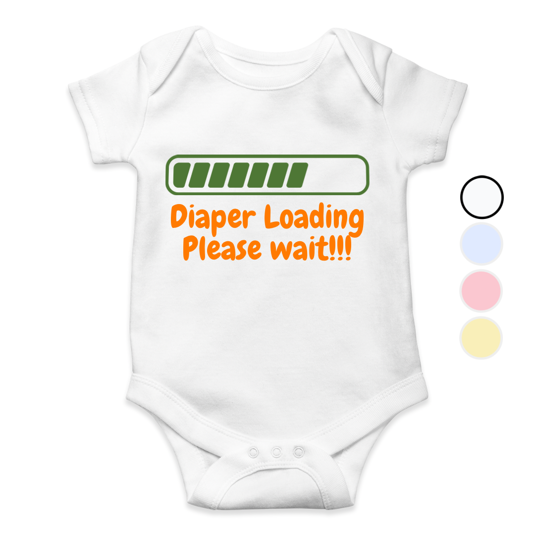 Diaper is loading | Adorable Rompers for Your Little Star