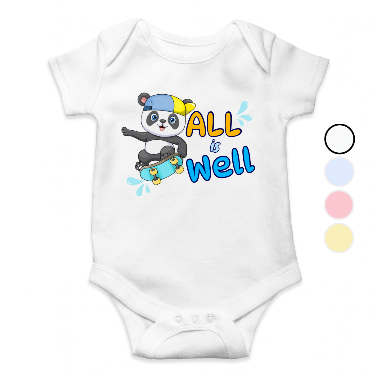All is Well Teddy Romper