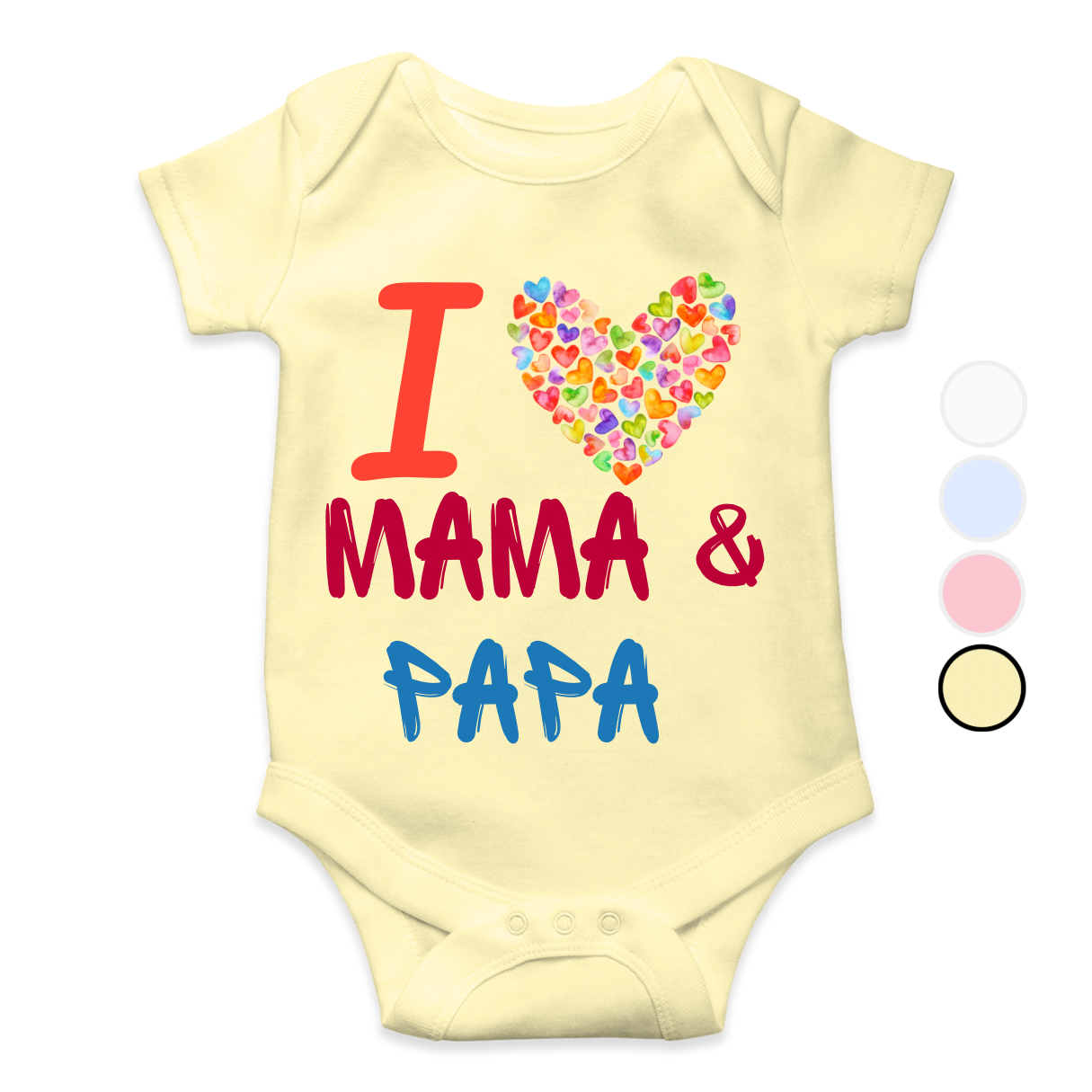 I love Mama and Papa Romper| Adorable Rompers for Your Little Star