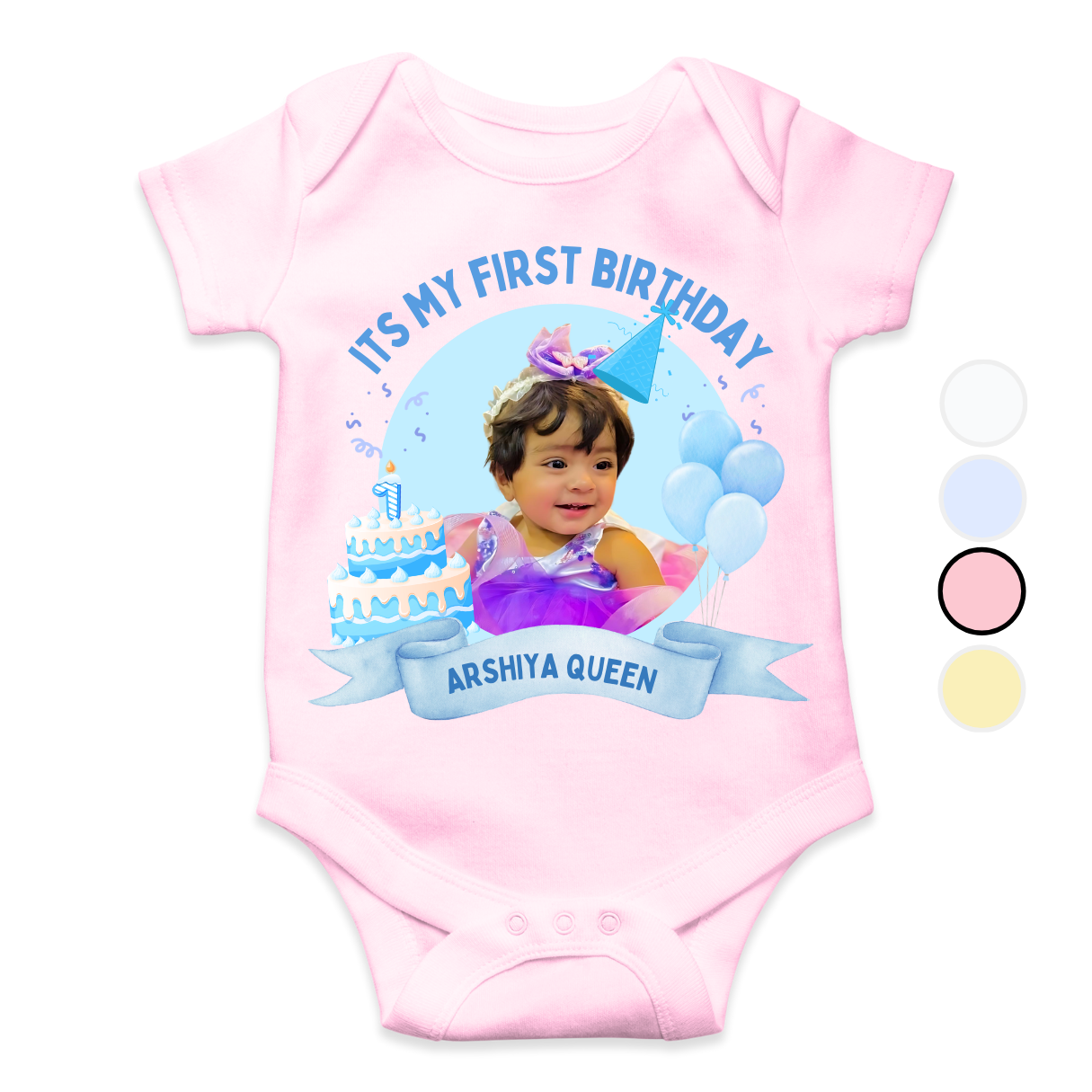 Customize Birthday Baby Picture Rompers | For Your Loved Ones