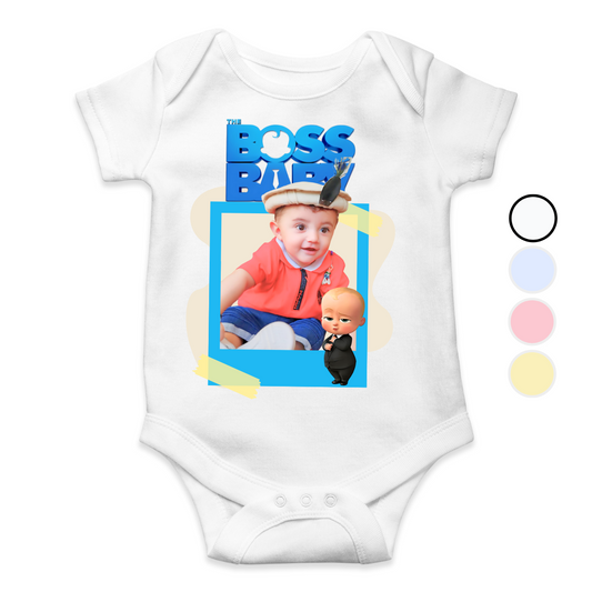 Customize Boss Baby Picture Name Romper