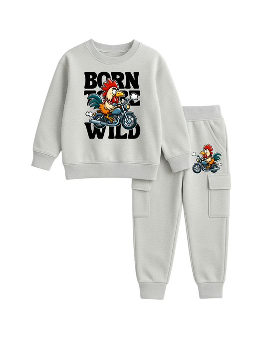 Born To Be Wild TrackSuit | 1-10 years