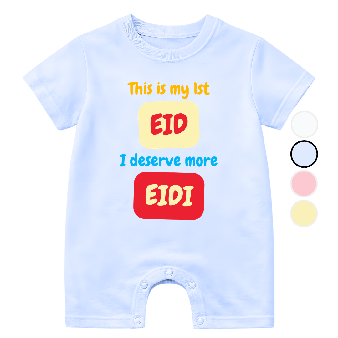 This is my 1st Eid I Deserve More Eidi Blocks