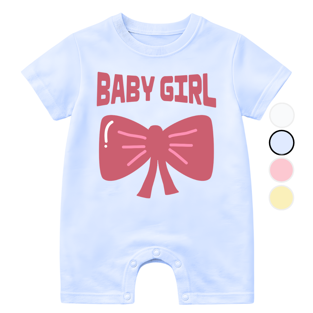 Cute Baby Girl Bow | Size 0-3 Years