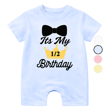 Its my half birthday Bow