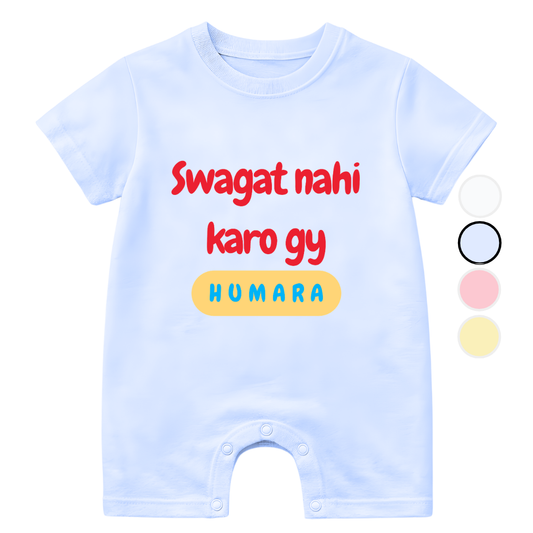 Sawagat nhi karo gy hamara | Size 0-3 Years