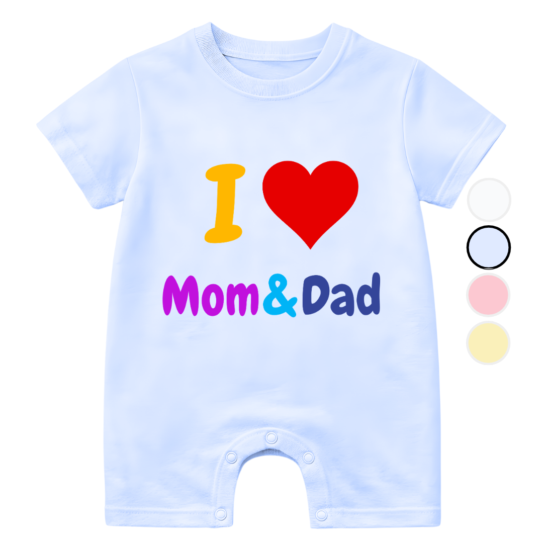 I love Mom n Dad | Size 0-3 Years