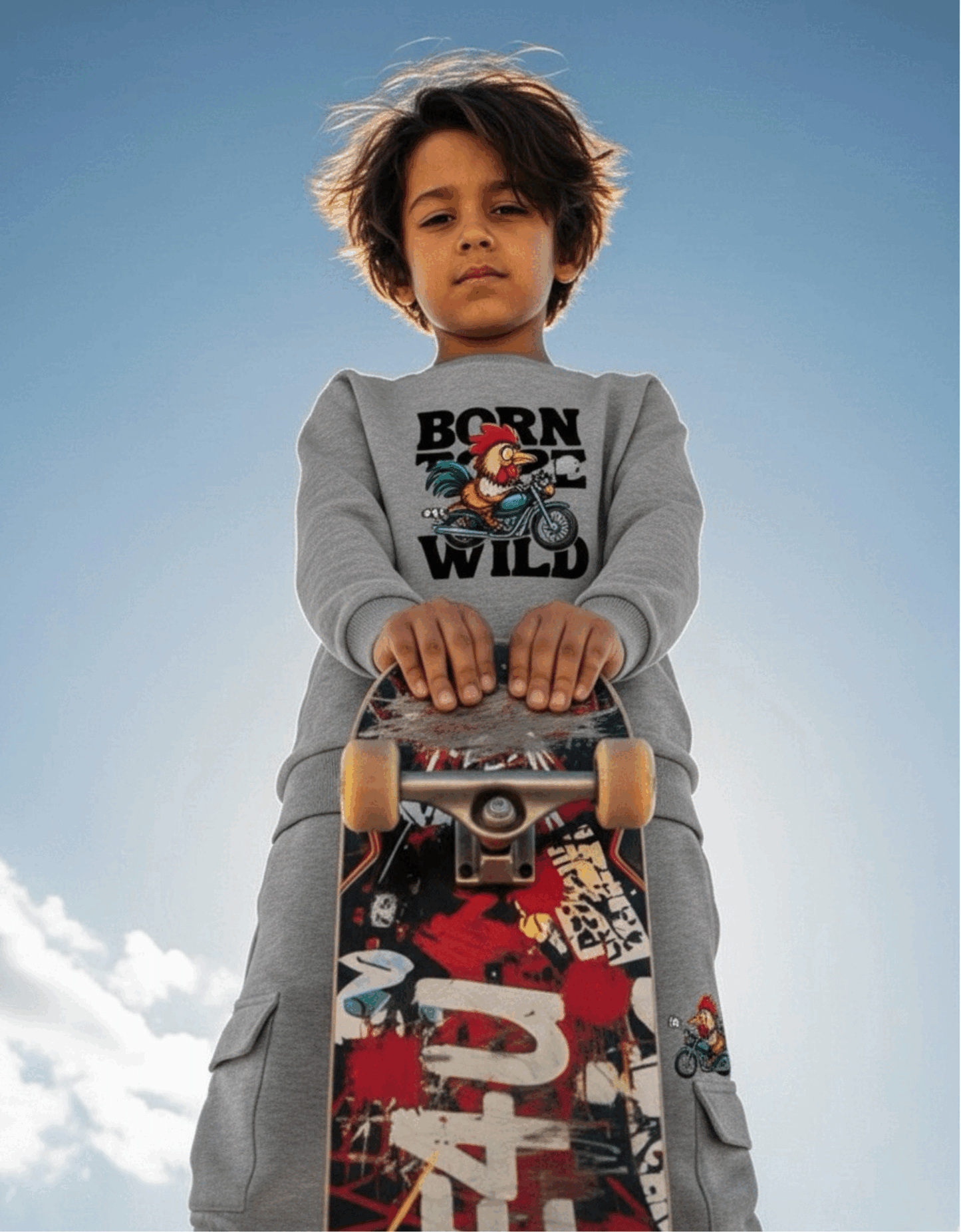 Born To Be Wild TrackSuit | 1-10 years
