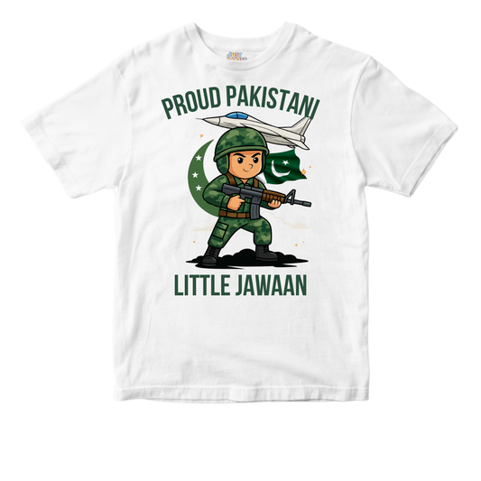 Little Jawan Proud Pakistani | Azadi Shirt