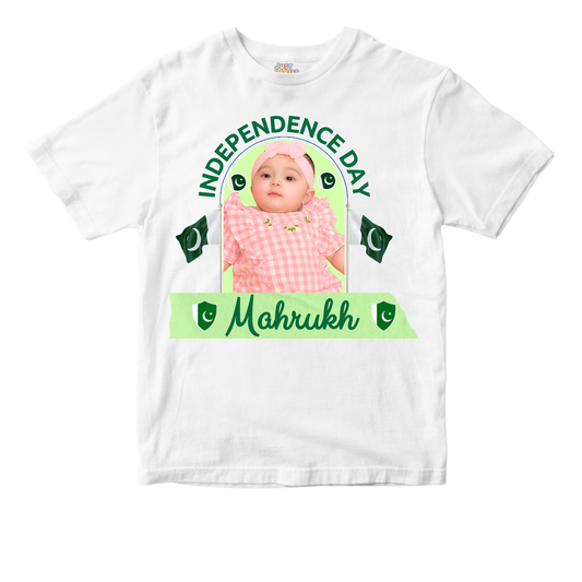 Independence Day Flag Green Back | Azadi Shirt