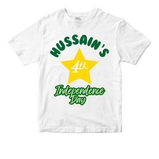 1st Independence Day Yellow Star | Azadi Shirt