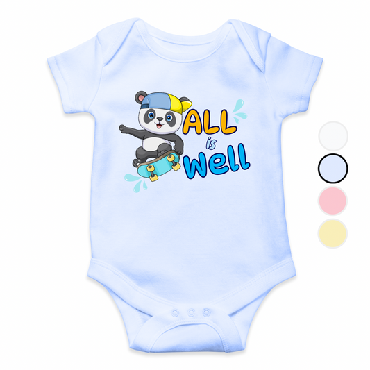 All is Well Teddy Romper