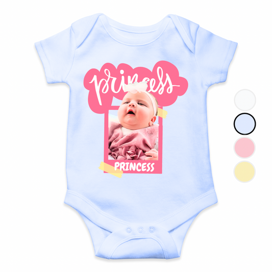 Customize Baby Princess Picture Rompers | For Your Loved Ones