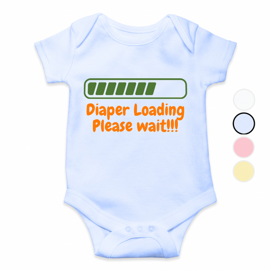 Diaper is loading | Adorable Rompers for Your Little Star