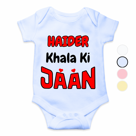 Haider Khala ki Jaan Customize Baby Romper | Adorable Rompers for Your Little Star