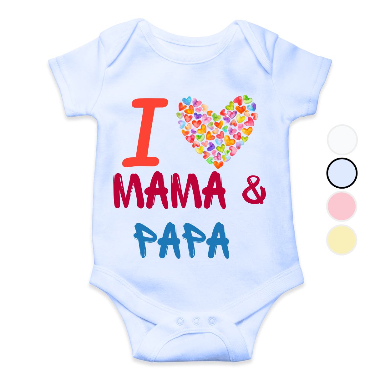 I love Mama and Papa Romper| Adorable Rompers for Your Little Star