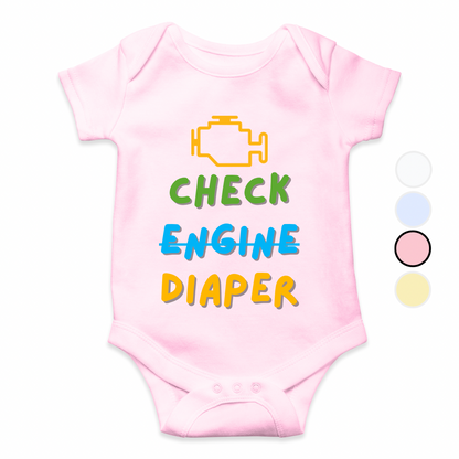 Check My Diaper Baby Romper | Adorable Rompers for Your Little Star