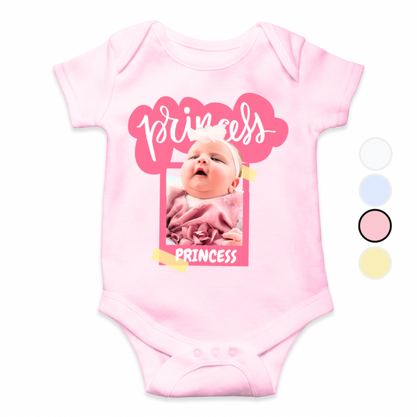 Customize Baby Princess Picture Rompers | For Your Loved Ones