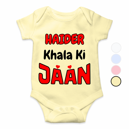 Haider Khala ki Jaan Customize Baby Romper | Adorable Rompers for Your Little Star
