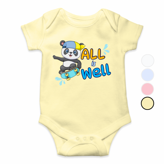 All is Well Teddy Romper