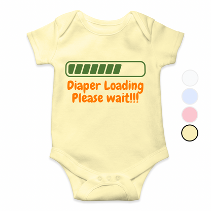 Diaper is loading | Adorable Rompers for Your Little Star