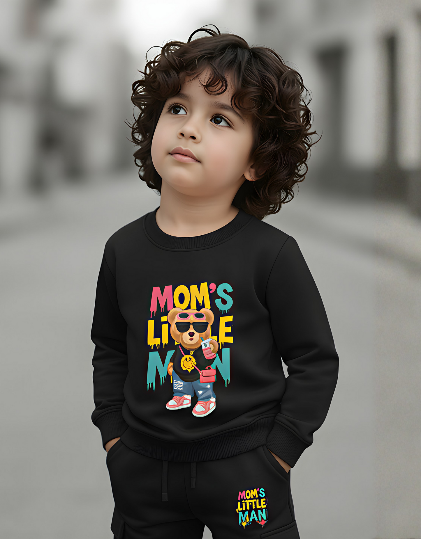 Mom's Little Man TrackSuit | 1-10 years