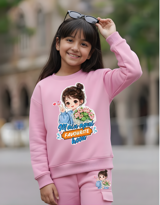 Main Apni Favorite Hoon TrackSuit | 1-10 years