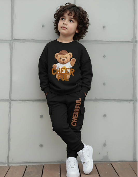 Cheerful Bear TrackSuit | 1-10 years