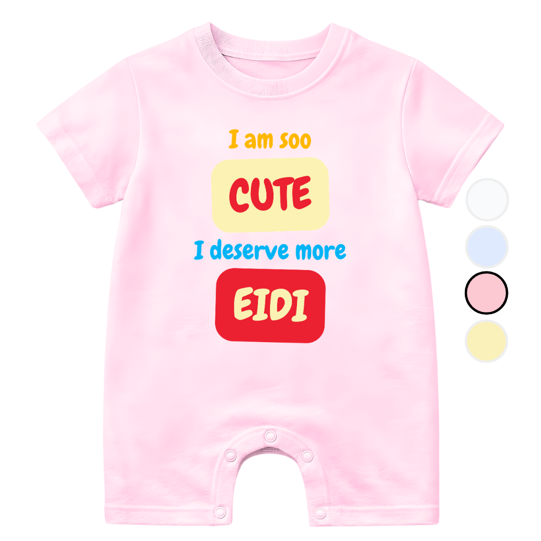 I am Cute I deserve More Eidi Blocks