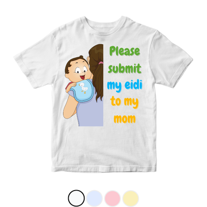 Comic Submit My Eidi Romper | Eid Romper