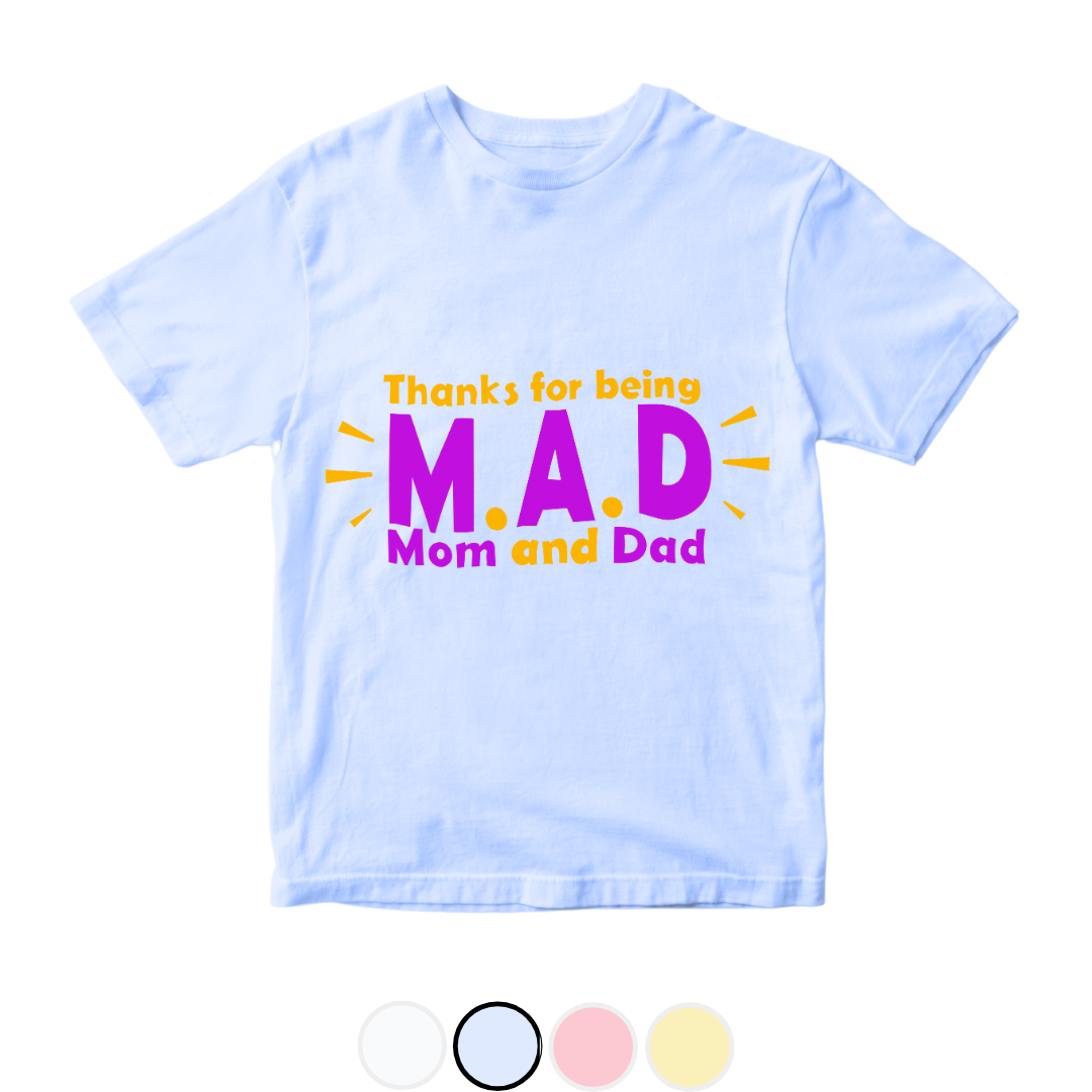 Thanks For being Mom & Dad | Size 0-3 Years