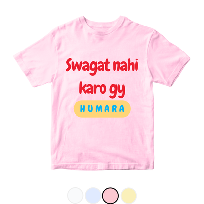 Sawagat nhi karo gy hamara | Size 0-3 Years