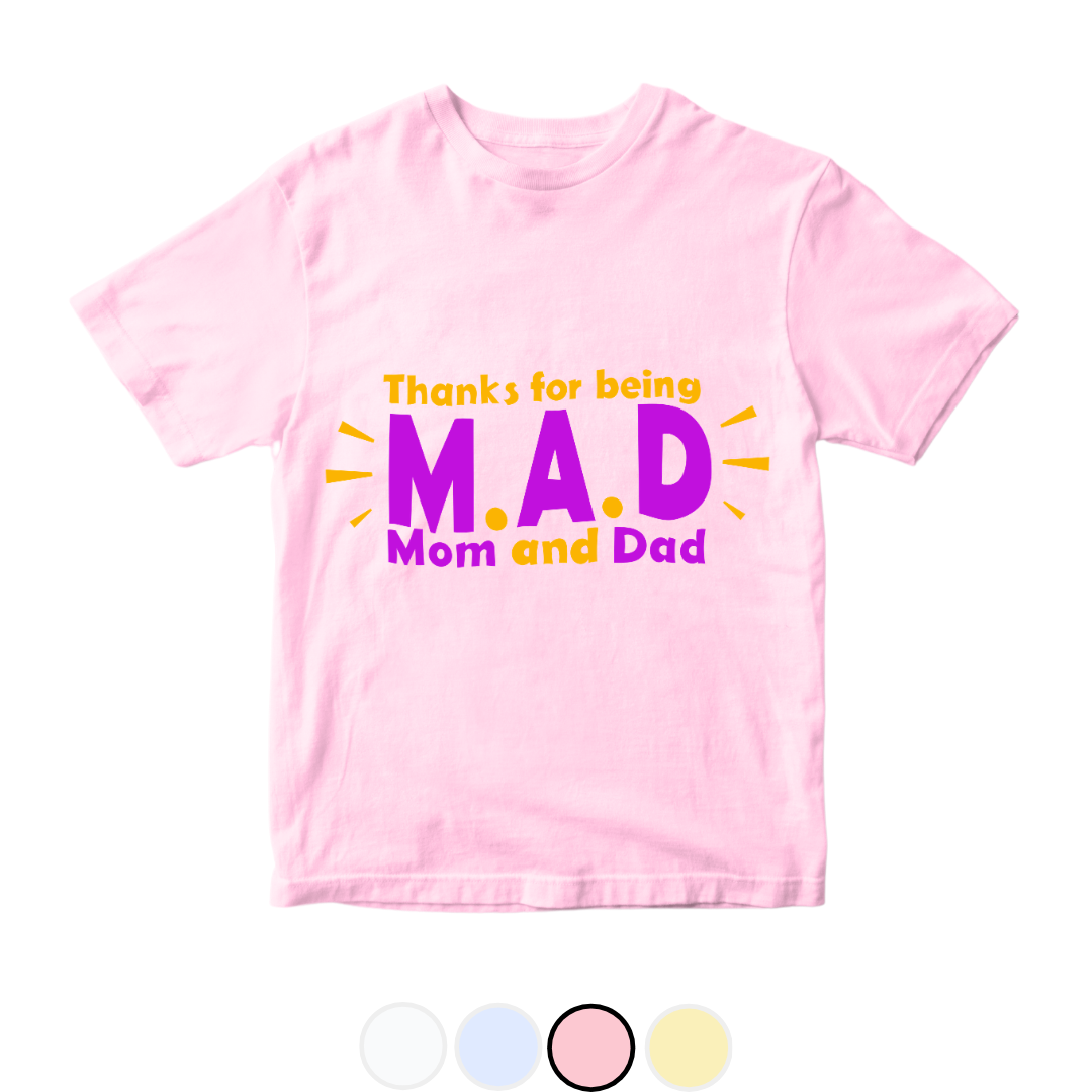 Thanks For being Mom & Dad | Size 0-3 Years