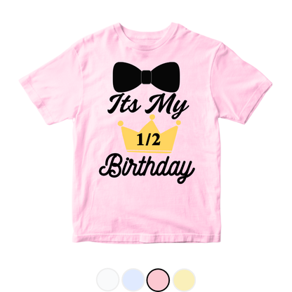 Its my half birthday Bow