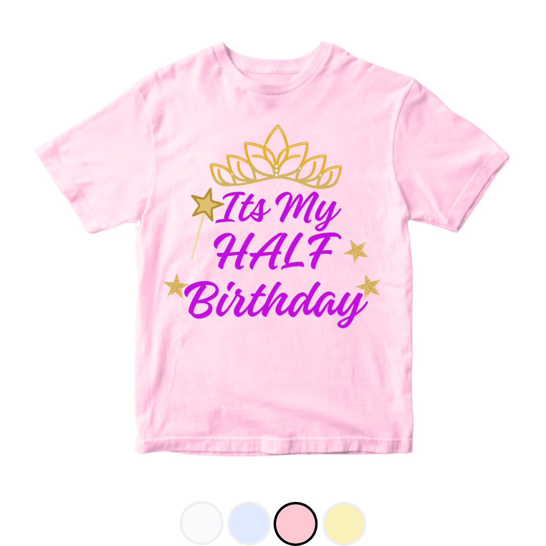 Its my half birthday Crown Magic | New Born to 18 Months