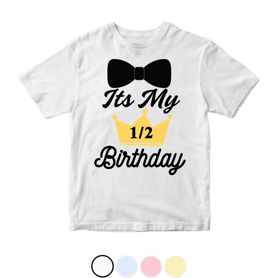 Its my half birthday Bow