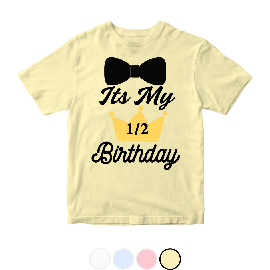 Its my half birthday Bow