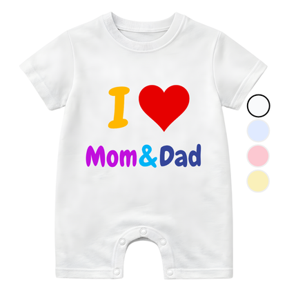 I love Mom n Dad | Size 0-3 Years
