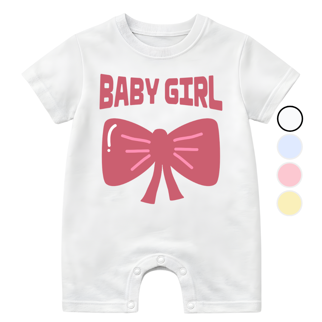 Cute Baby Girl Bow | Size 0-3 Years