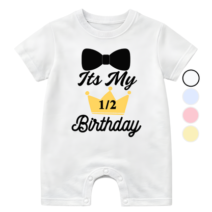 Its my half birthday Bow