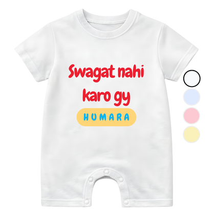 Sawagat nhi karo gy hamara | Size 0-3 Years