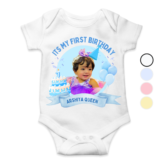 Customize Birthday Baby Picture Rompers | For Your Loved Ones