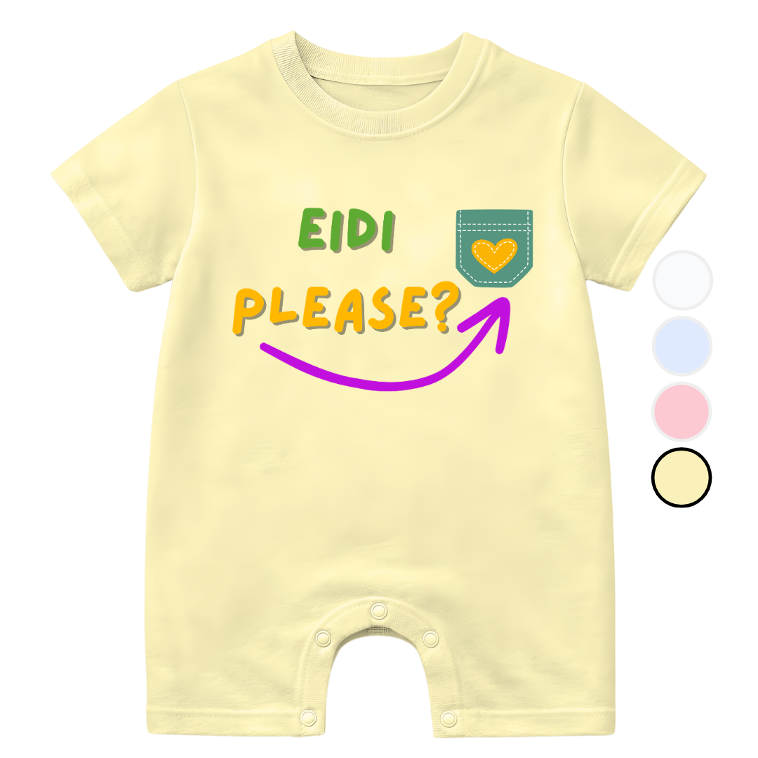 My Eidi Please Pocket | Size 0-3 Years